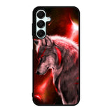 Cool Wolf Red Samsung Galaxy A16 Case OV6917