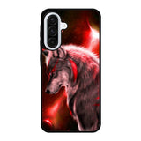 Cool Wolf Red Samsung Galaxy A56 Case OV1244