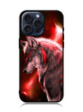 Cool Wolf Red iPhone 15 Pro Max Case OV8680
