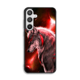 Cool Wolf Red Samsung Galaxy A26 Case OV6917