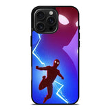Spiderman lightning Blue iPhone 16 Pro Case OV8651