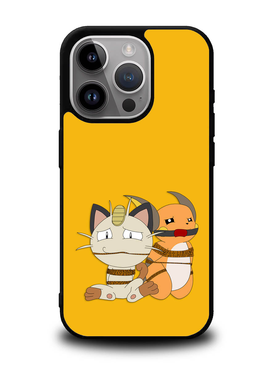 Raichu Comic Cat Pikachu iPhone 15 Pro Max Case OV8637