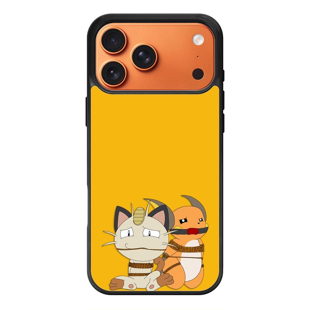 Raichu Comic Cat Pikachu iPhone 17 Pro Case OV8637