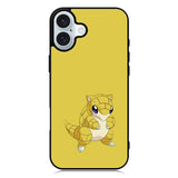 Sandshrew Pokemon iPhone 16 Case QC8634