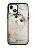 White Cat iPhone 15 Plus Case OV5735