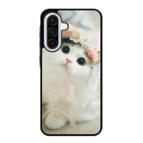 White Cat Samsung Galaxy A56 5G Case OV5735