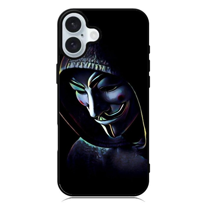 Anonymous iPhone 16 Case QC5994