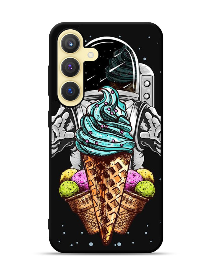 Funny Astronaut Ice Cream Samsung Galaxy S23 FE 5G Case QC5916