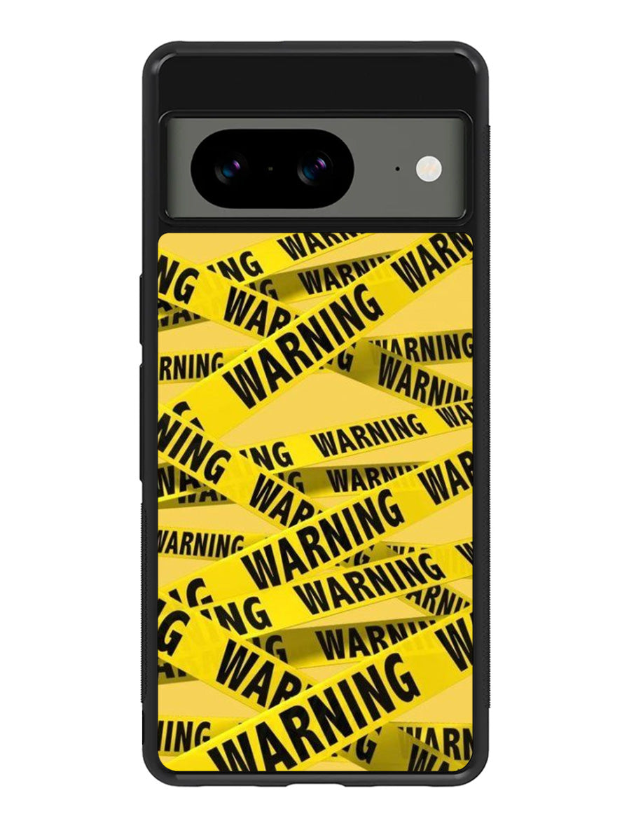 Warning Google Pixel 8A Case QC6138