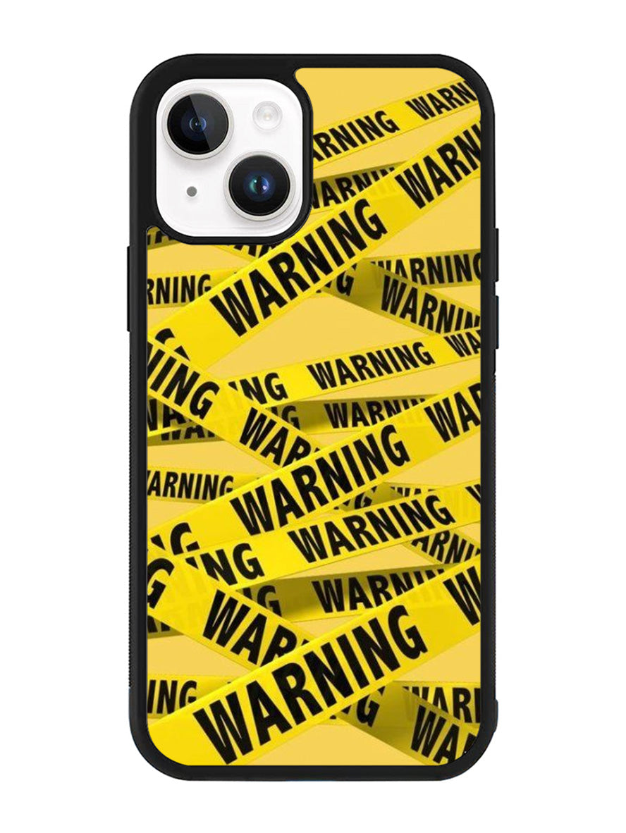 Warning iPhone 14 Case QC6138