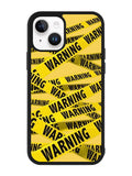 Warning iPhone 14 Case QC6138