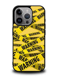 Warning iPhone 15 Pro Case OV6138