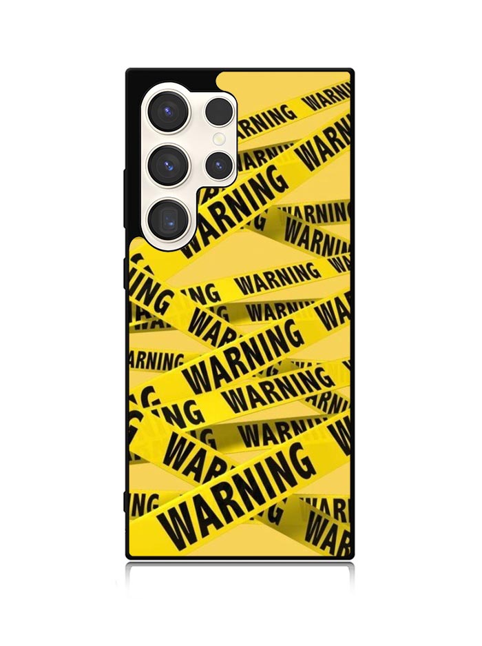 Warning Samsung Galaxy S24 Ultra 5G Case OV6138