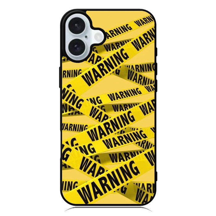 Warning iPhone 16 Case QC6138