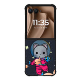 Exploring kitten Motorola Moto RAZR Plus 2025 Case OV5940