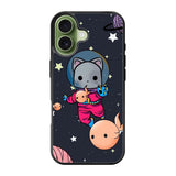 Exploring kitten iPhone 17 Case QC5940