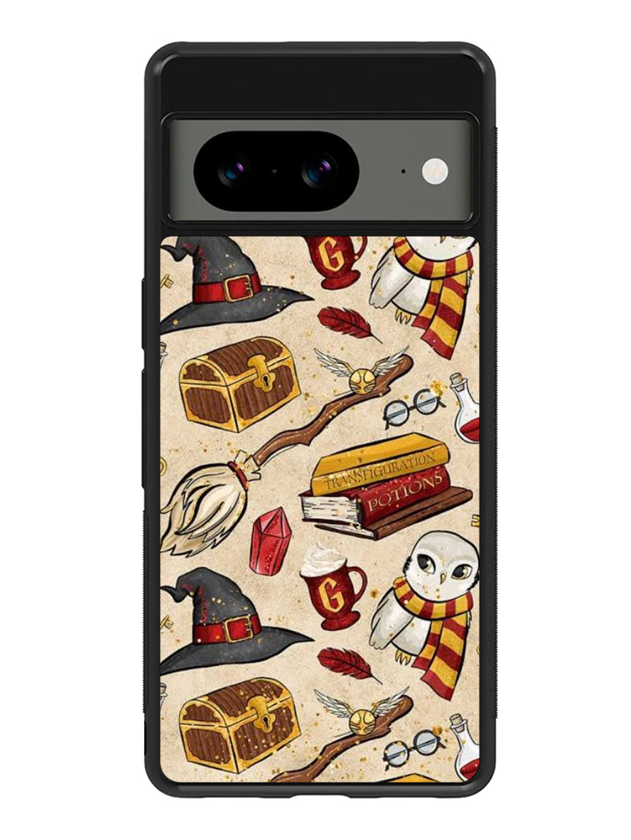 Harry Potter Background Google Pixel 8A Case QC5895