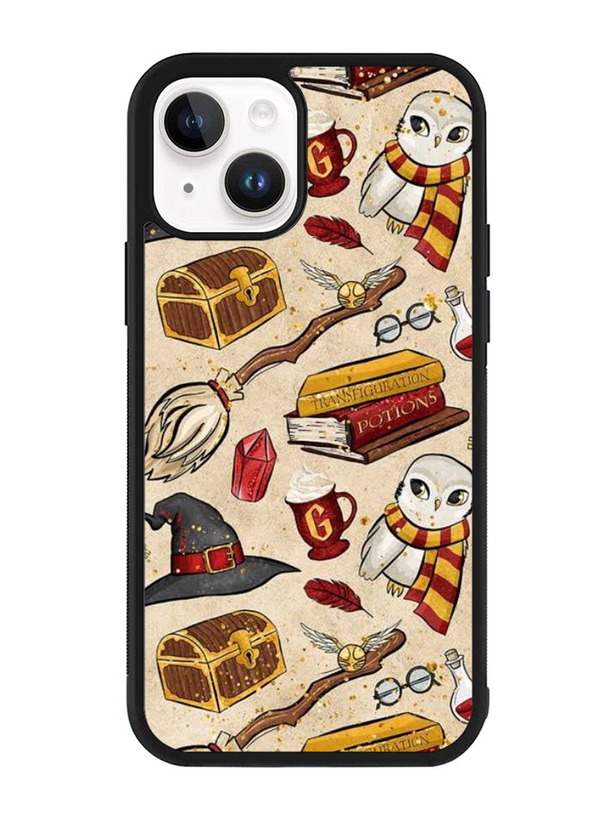 Harry Potter Background iPhone 15 Plus Case OV5895