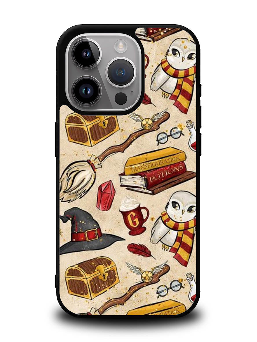 Harry Potter Background iPhone 14 Pro Max Case QC5895