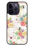 Bee Spring Flowers iPhone 14 Pro Case