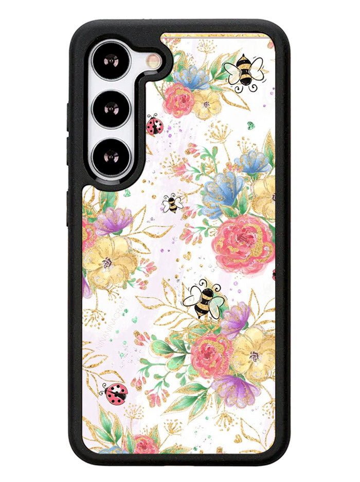 Bee Spring Flowers Samsung Galaxy S23 Plus 5G / Samsung Galaxy S23+ 5G Case