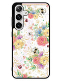 Bee Spring Flowers Samsung Galaxy S25 5G Case