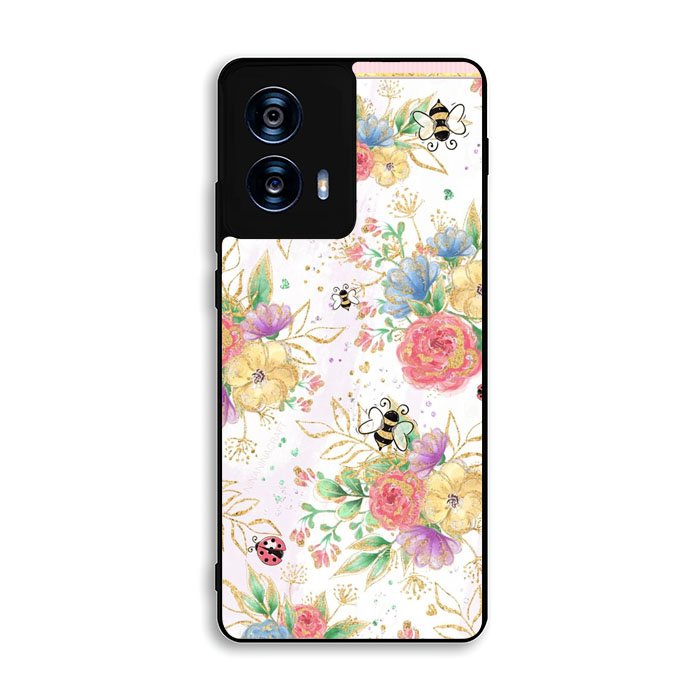 Bee Spring Flowers Motorola Moto G Power 5G 2024 Case OV2857