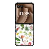 Bird Flowers Motorola Moto RAZR Plus 2025 Case OV5979