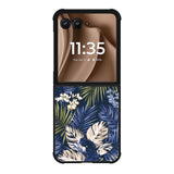 Tropical Navy Motorola Moto RAZR Plus 2025 Case OV5740