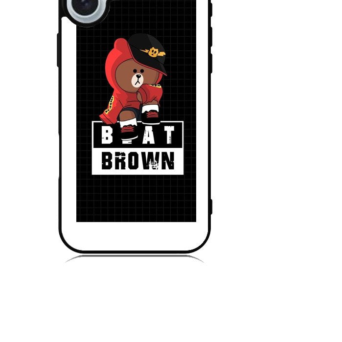 Beat Brown iPhone 16 Plus Case QC6032