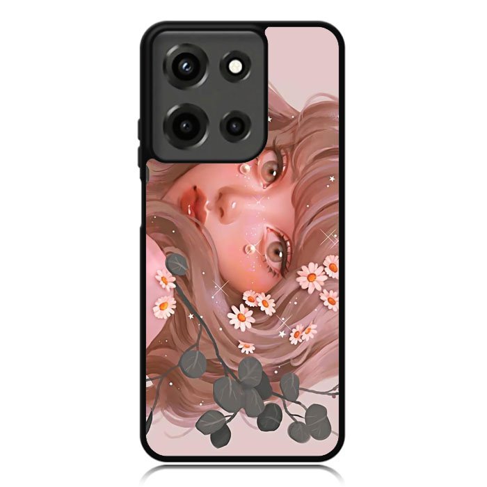 Girl Pink Motorola Moto G 5G 2025 Case OV6072