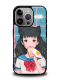 Girl I LOVE EGG iPhone 16 Pro Max Case QC6073