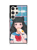 Girl I LOVE EGG Samsung Galaxy S23 Ultra 5G Case QC6073