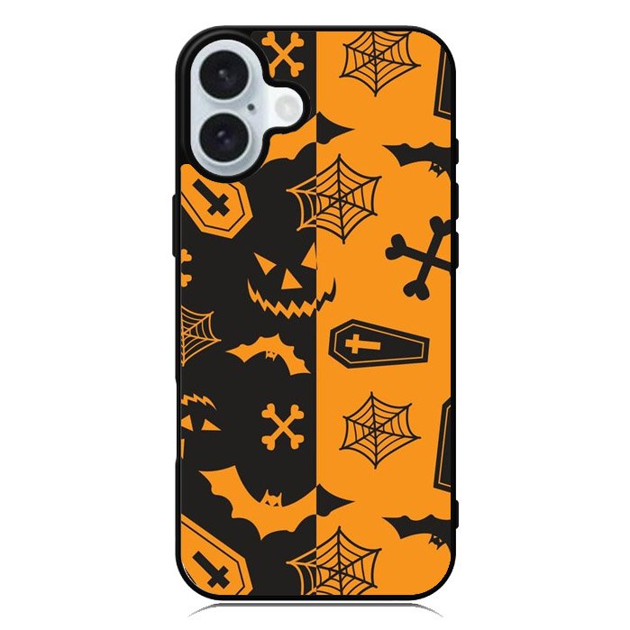 Patterns Halloween iPhone 16 Case QC6055