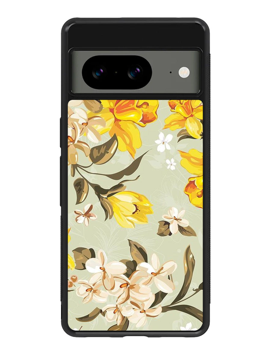 Vintage floral Google Pixel 8 Case QC6044