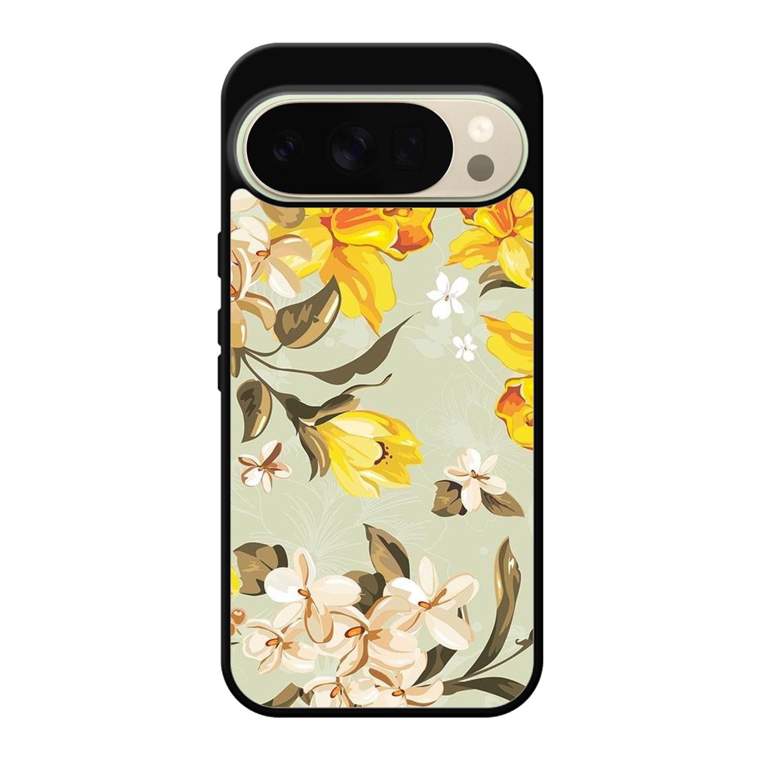 Vintage floral Google Pixel 10 Pro XL Case QC6044