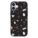 BOO HALLOWEEN iPhone 16 Case QC6028