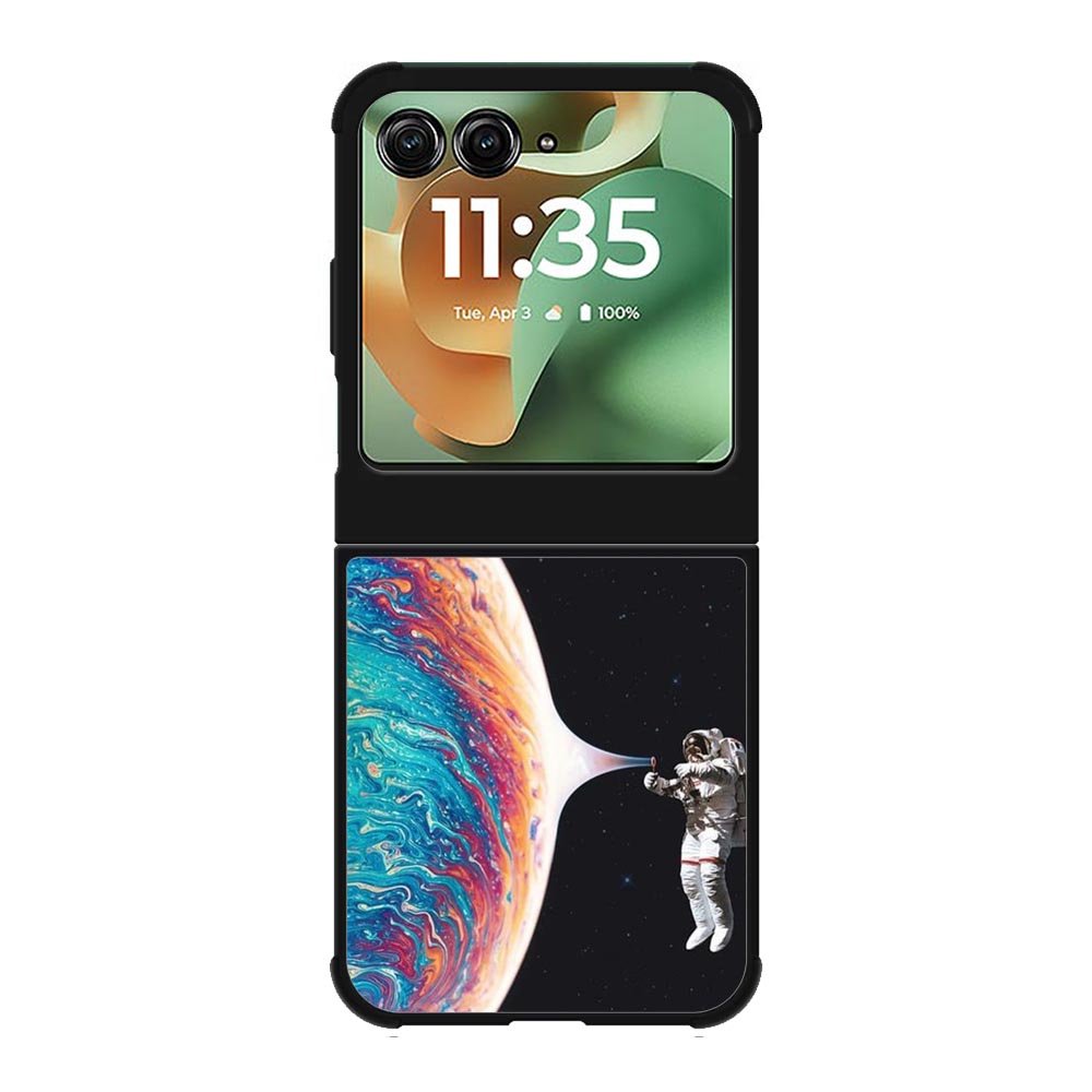 Wallpaper Planet Motorola Moto RAZR 2025 Case OV2018