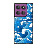 Waves Blue FLF0506 Motorola Moto Edge 60 Pro Case