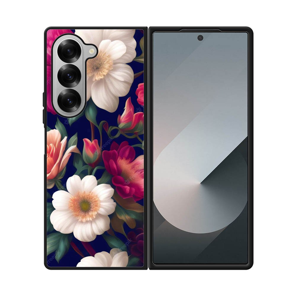 Vintage Floral FLF0517 Samsung Galaxy Z Fold 7 5G Case