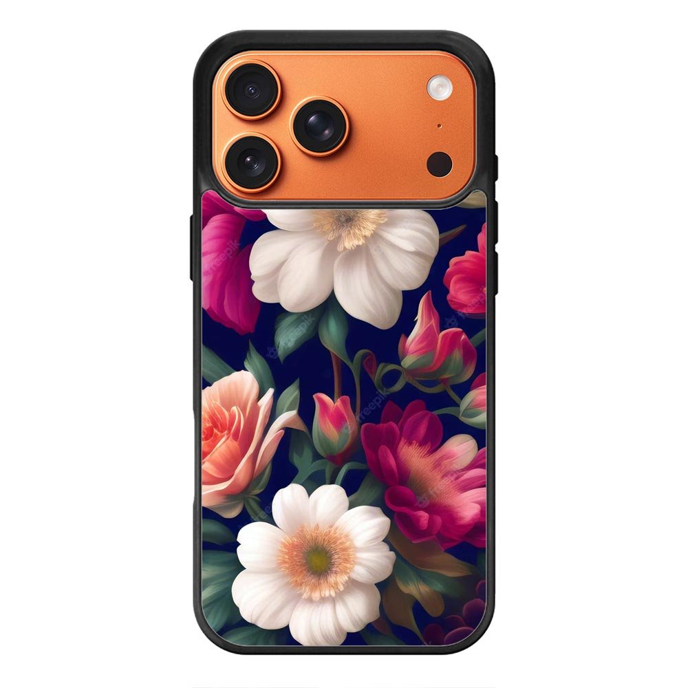 Vintage Floral FLF0517 iPhone 17 Pro Case