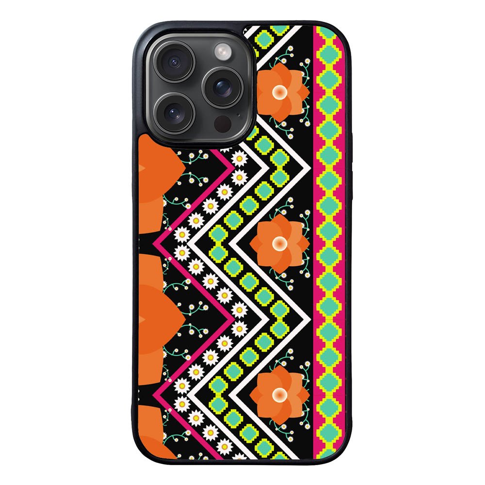 Geometric Flower FLF0532 iPhone 15 Pro Max Case
