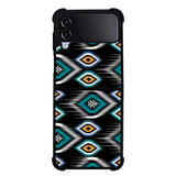 Colorful Pattern FLF0541 Samsung Galaxy Z Flip 5 , Z Flip 4 , Z Flip 3 ,  Z Fold 5 , Z Fold 4 , Z Fold 3 5G Case
