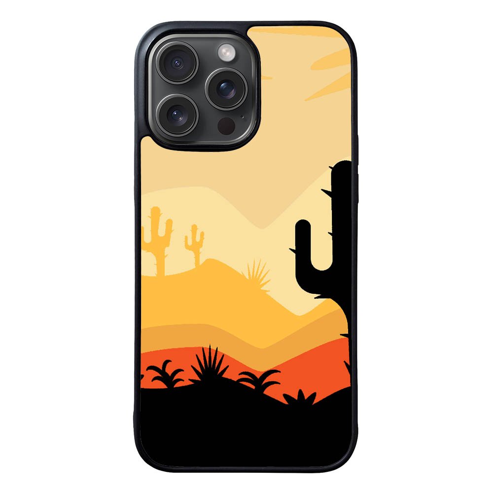 Desert Black Cactus FLF0550 iPhone 15 Pro Max Case