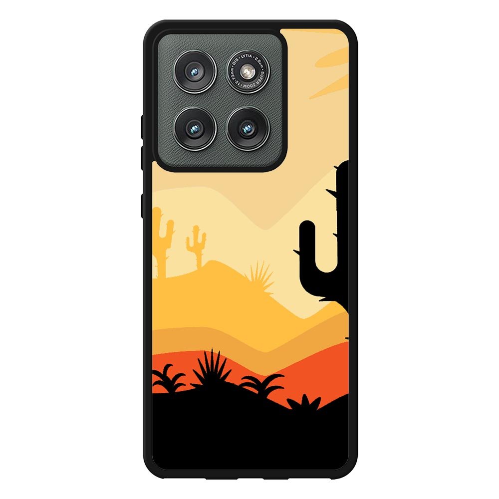 Desert Black Cactus FLF0550 Motorola Moto Edge 2025 Case