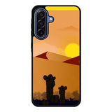 Desert Black Cactus FLF0551 Samsung Galaxy A17 Case