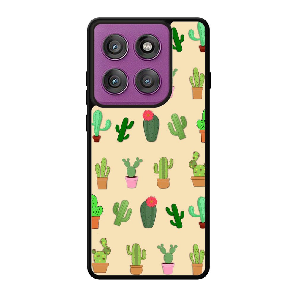 Cactus Pattren FLF0559 Motorola Moto Edge 60 Pro Case
