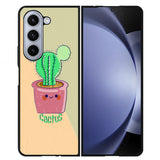 Cute Cactus in Pot FLF0566 Samsung Galaxy Z Flip 5 , Z Flip 4 , Z Flip 3 ,  Z Fold 5 , Z Fold 4 , Z Fold 3 5G Case