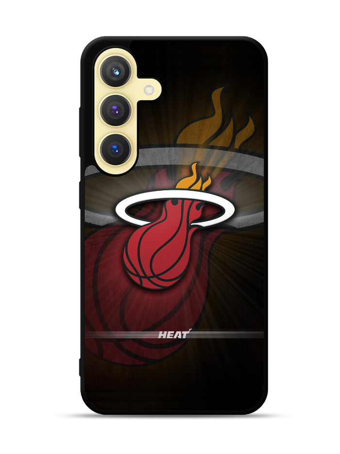 Heat Miami NBA Samsung Galaxy S23 FE 5G Case QC11109