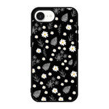Floral Flower Black White iPhone 17e Case QC11088